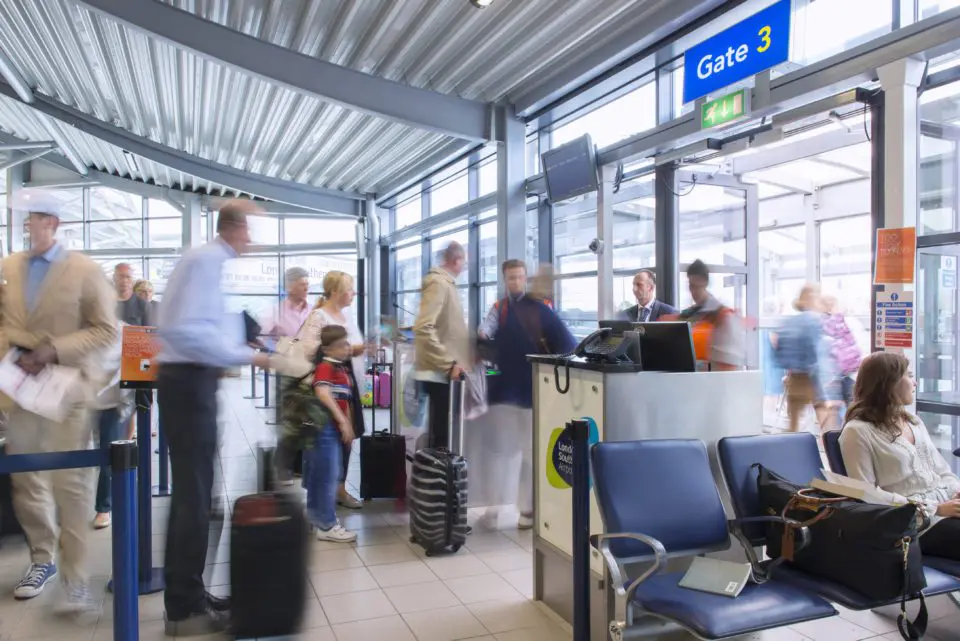 Arrivals at London Southend Airport