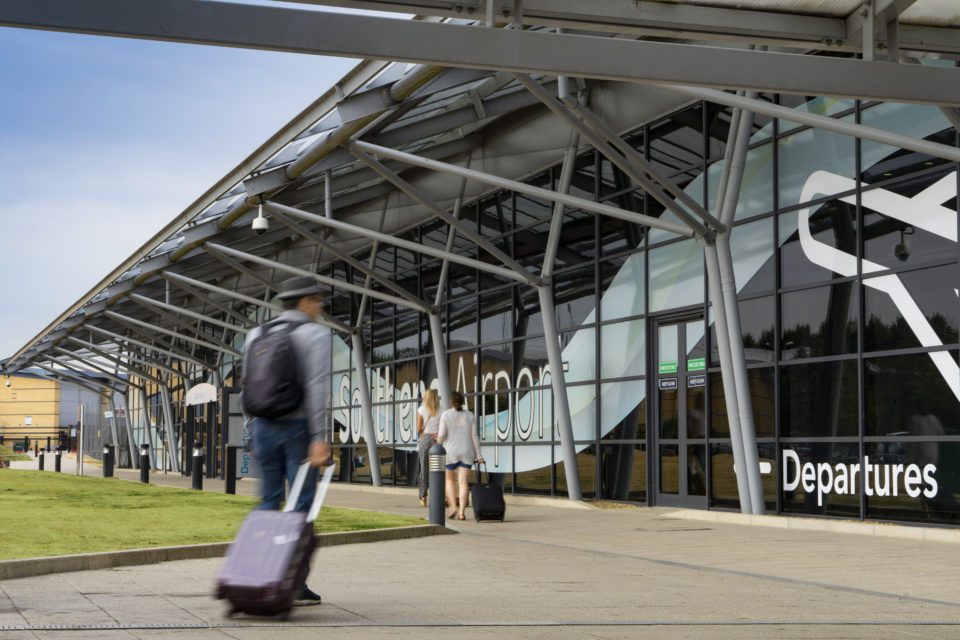 Departures at London Southend Airport