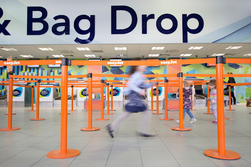 Bag drop at London Southend Airport