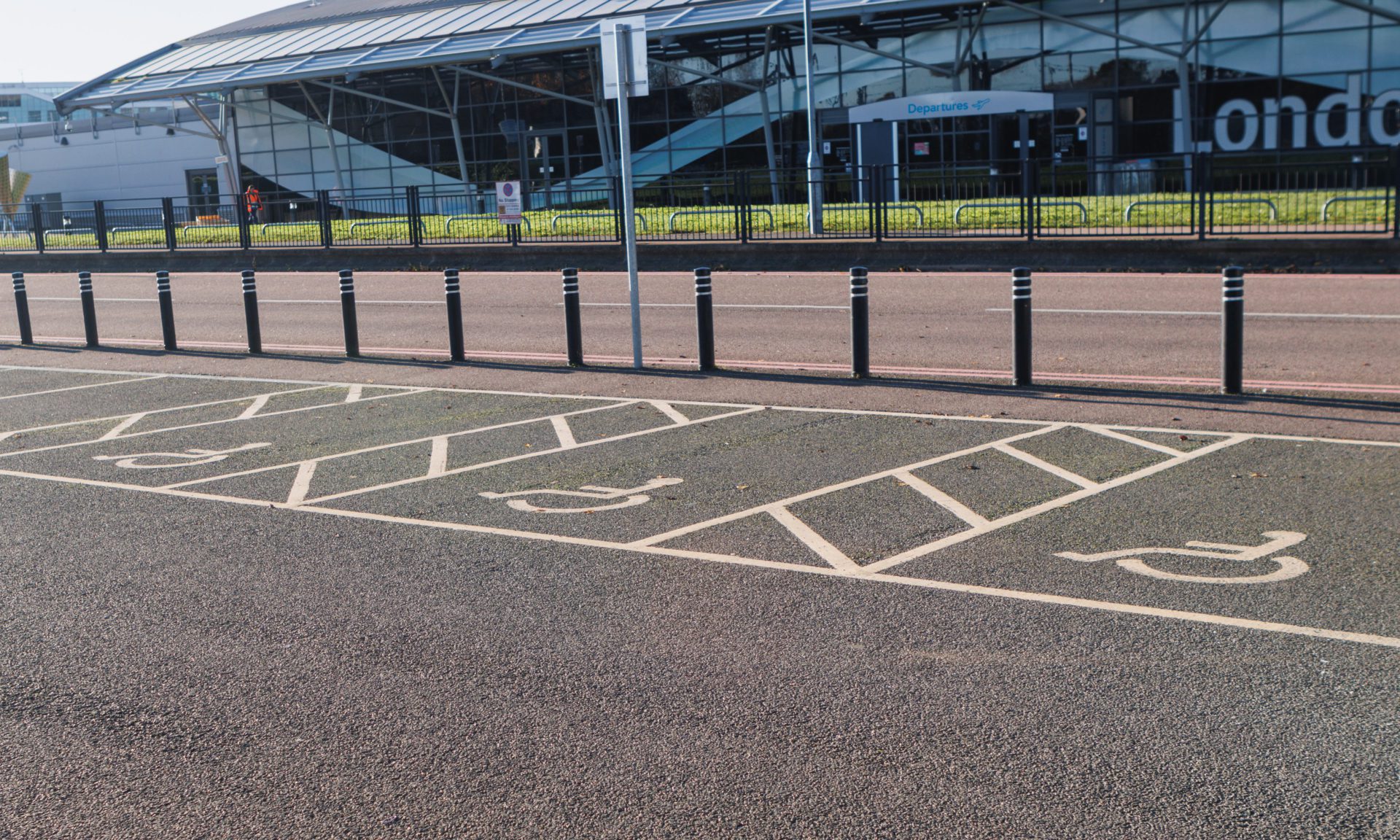 Accessible parking is available outside the terminal at London Southend Airport
