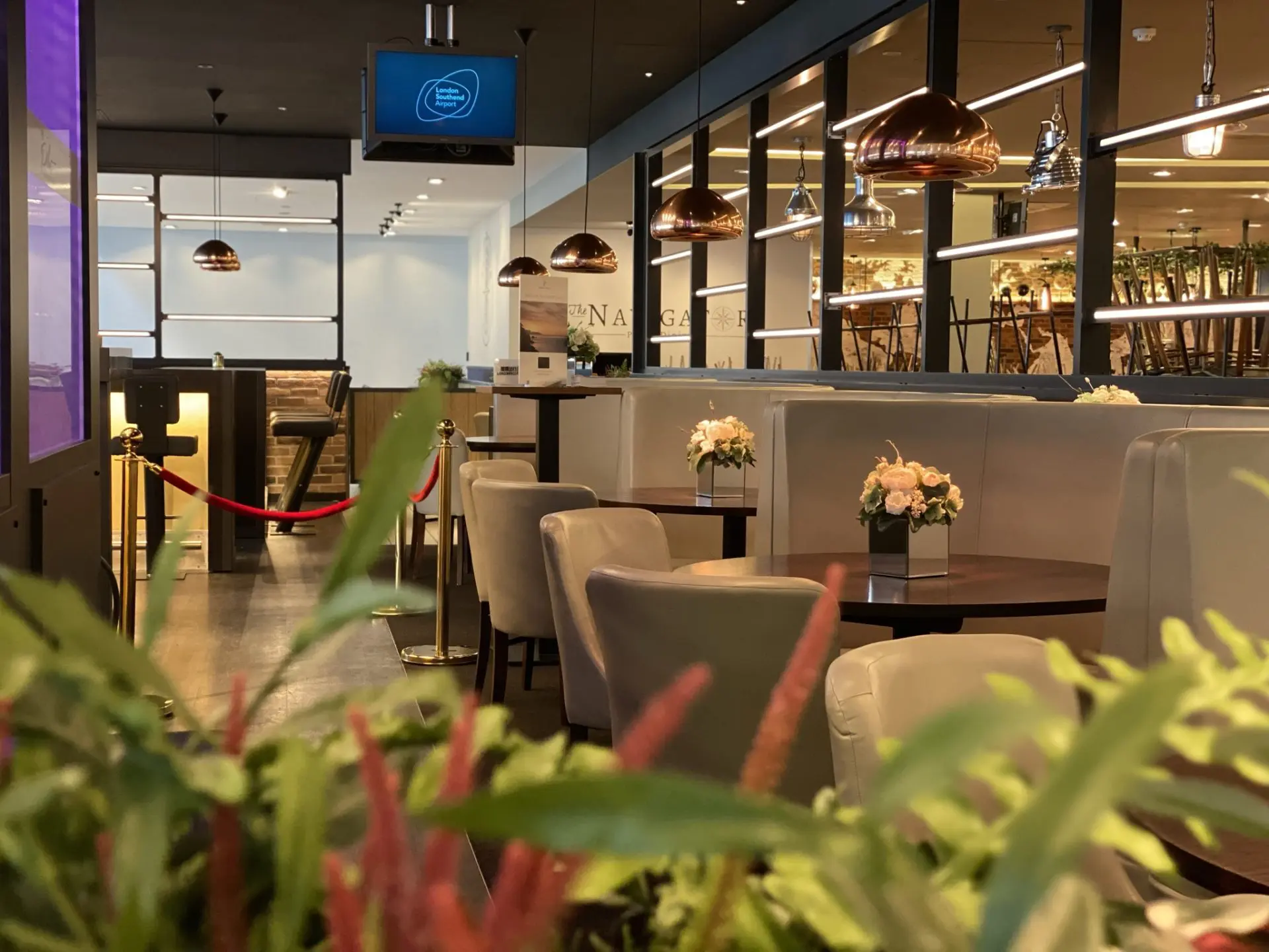 Dining at The Pilot Café at London Southend Airport