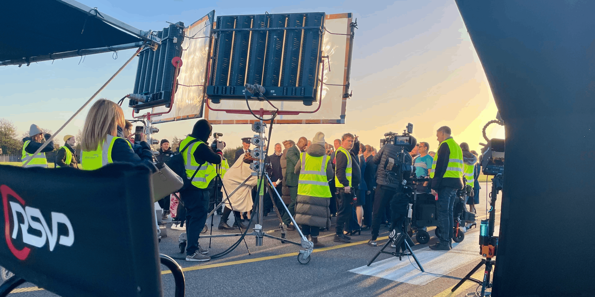 British Airways filming at London Southend Airport