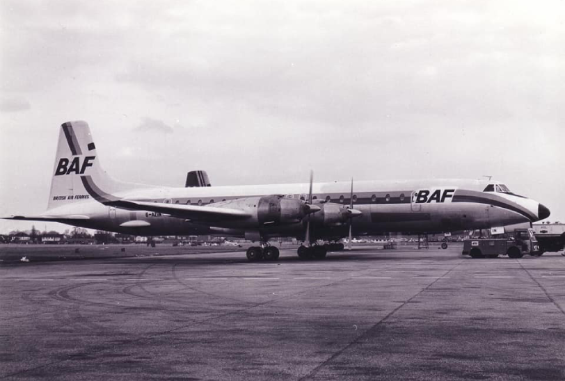 Photo of London Southend Airport in the 1970s by Mike Morant.