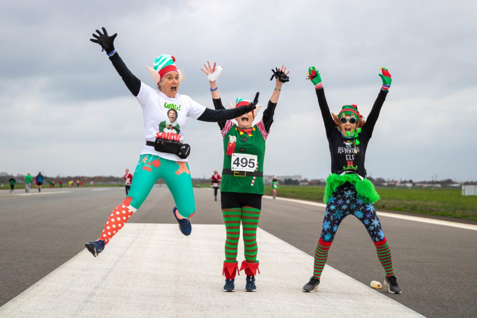 London Southend Airport has confirmed its final total raised from the mental health charity run, Mental Elf, which took place in December.