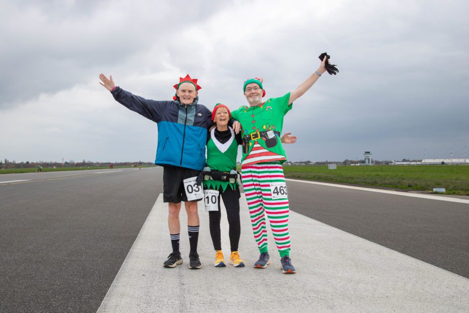 London Southend Airport has confirmed its final total raised from the mental health charity run, Mental Elf, which took place in December.