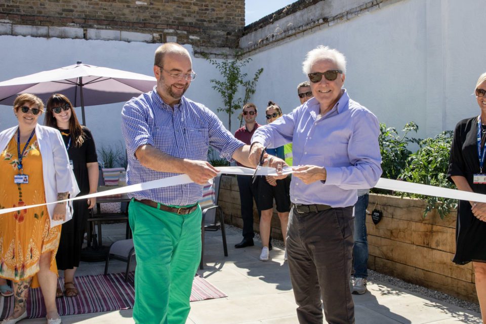 James Duddrige with Glyn Jones at Nelson's Gate