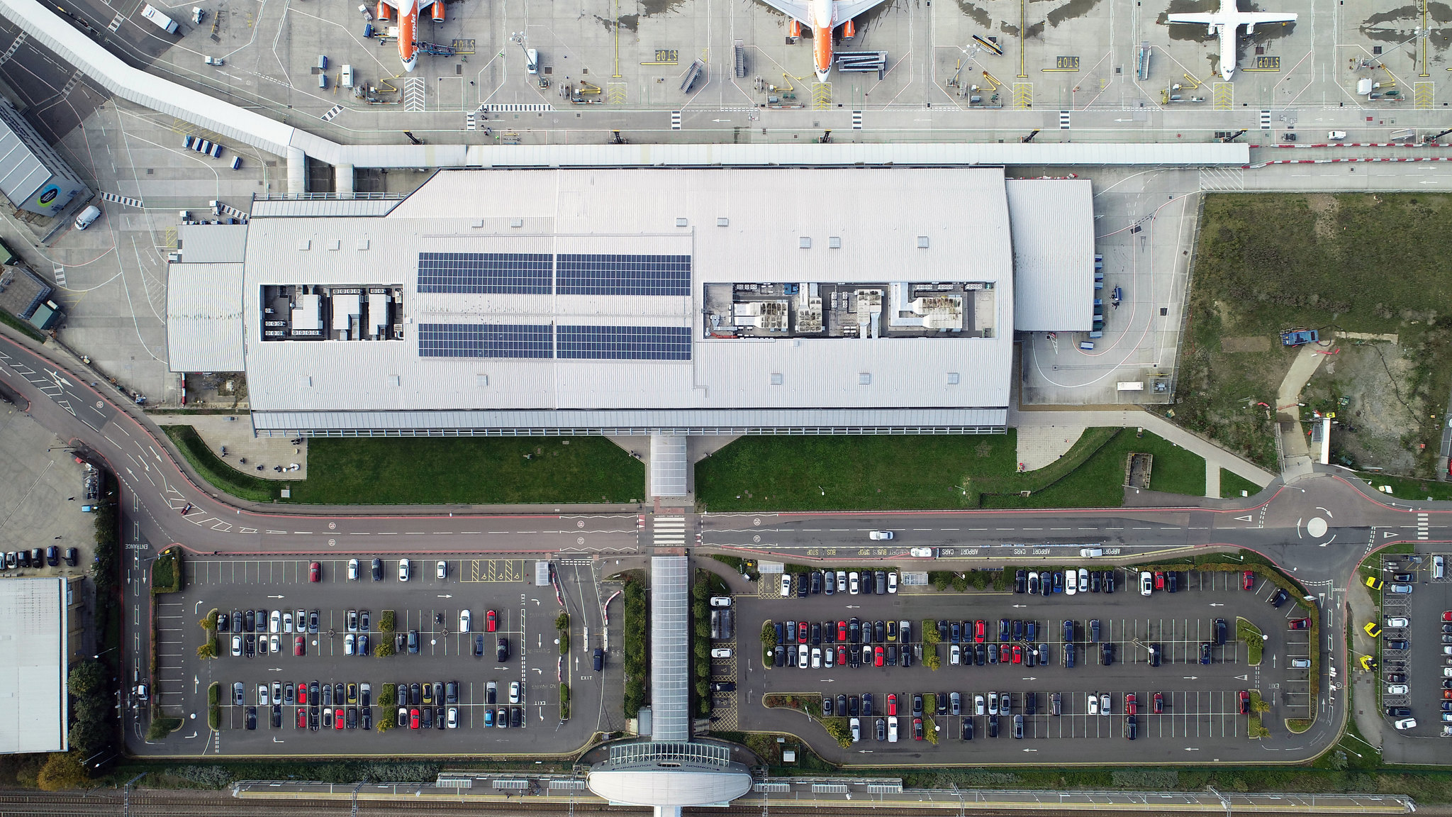 London Southend Airport from above