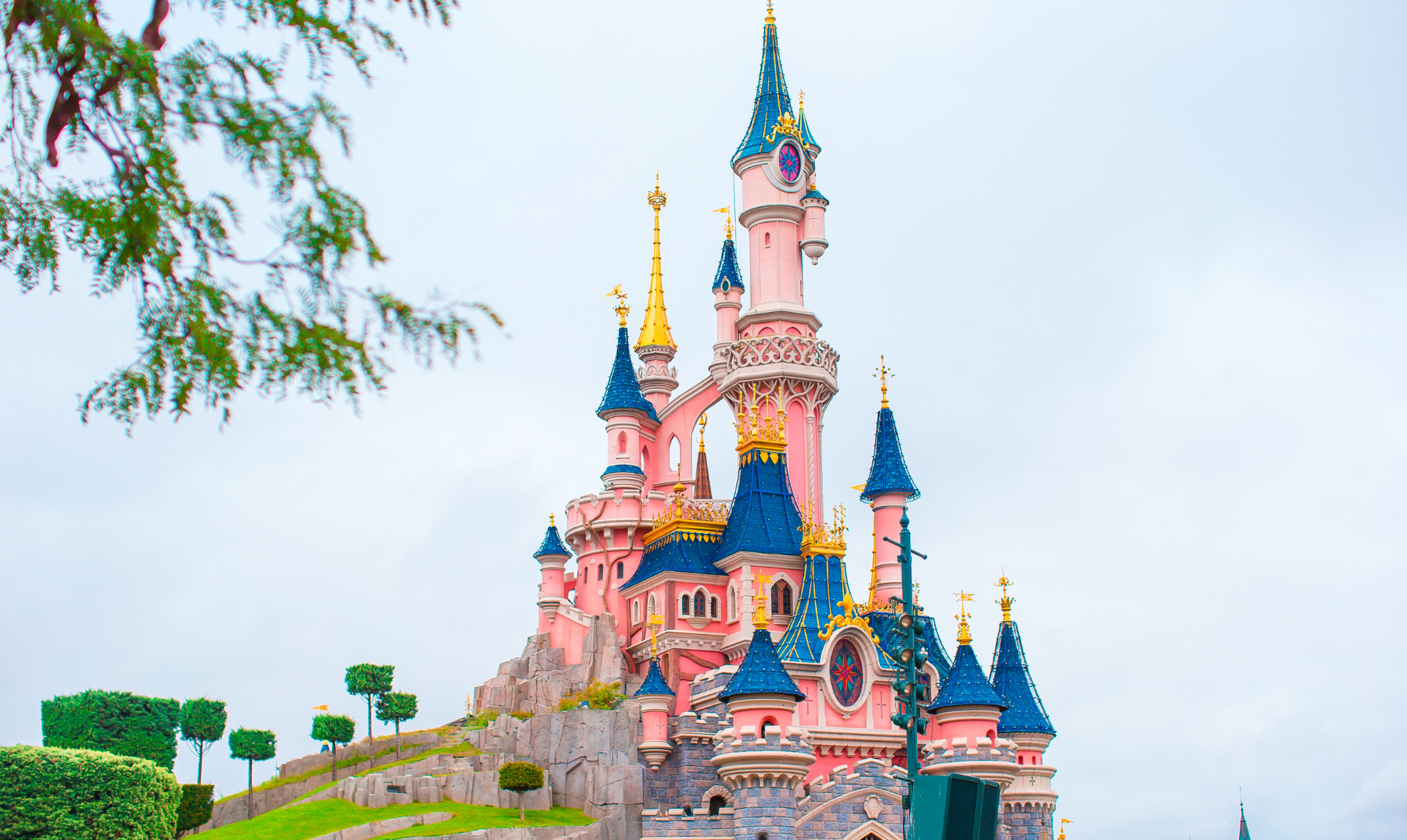 The Disneyland Paris castle