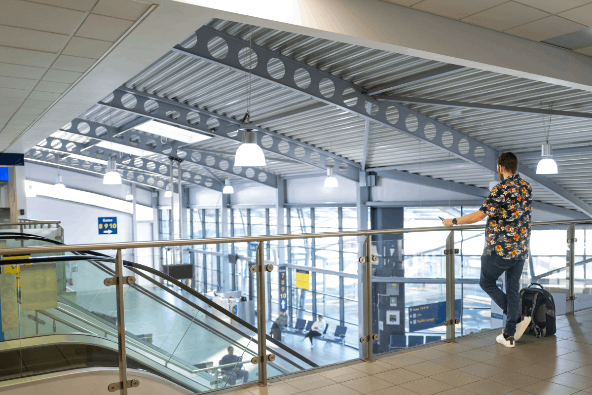 Interior of London Southend Airport