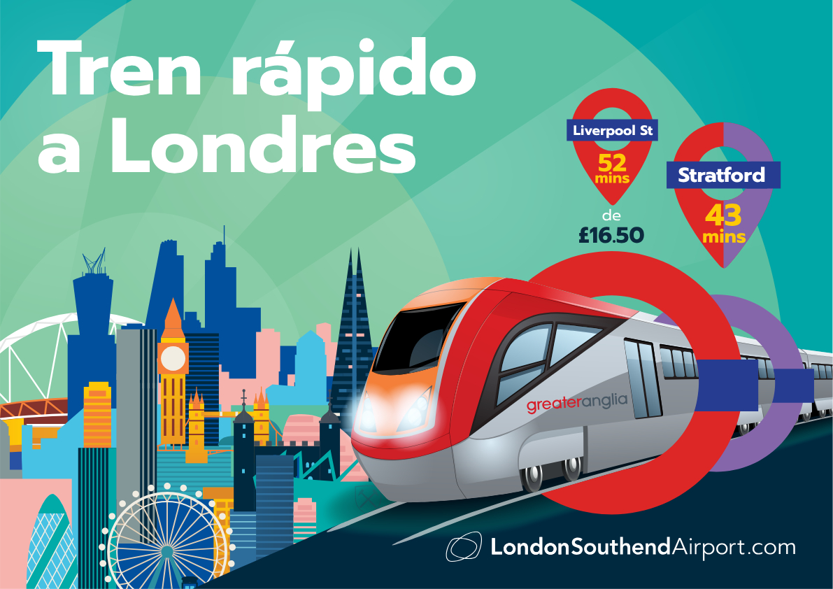 Tren rápido a Londres