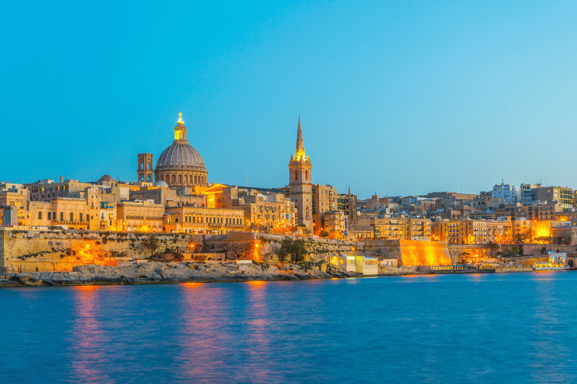 Valletta skyline