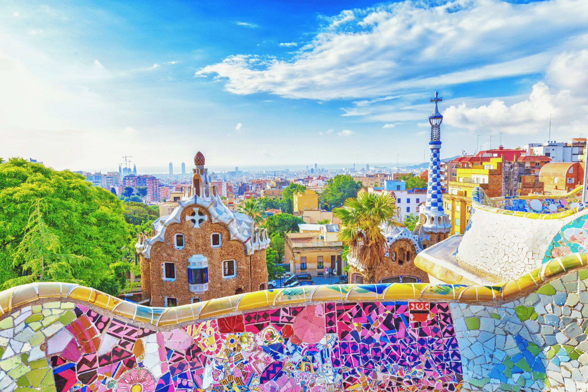 Colourful Park Guell