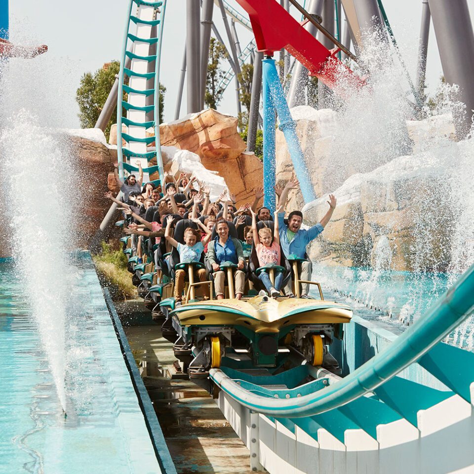 Rollercoaster at PortAventura, Costa Dorada