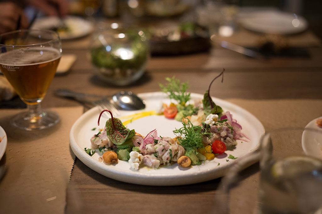 Stylish small plates at Calma Chica