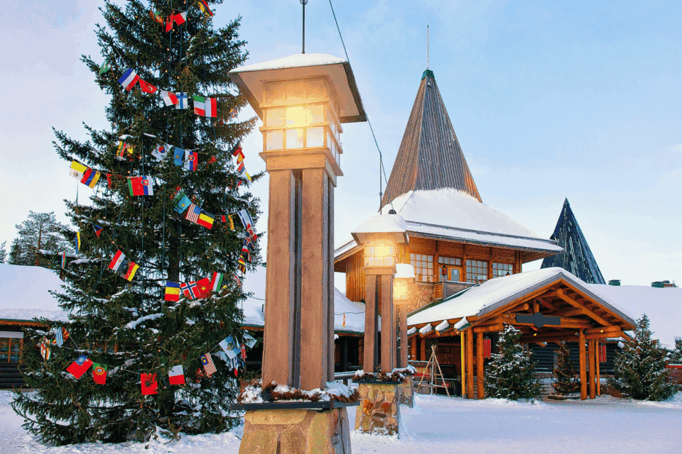 Christmas cabin in Rovaniemi, Finland