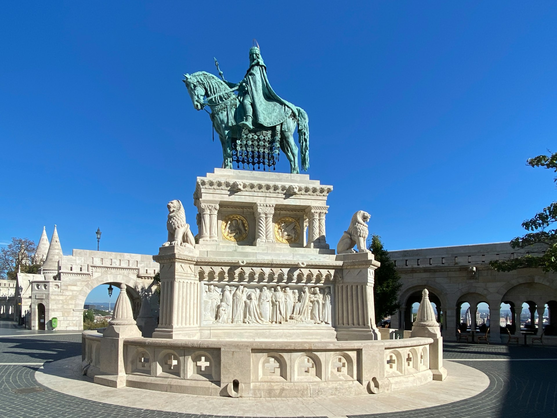 King Stephen I of Hungary statue, Budapest