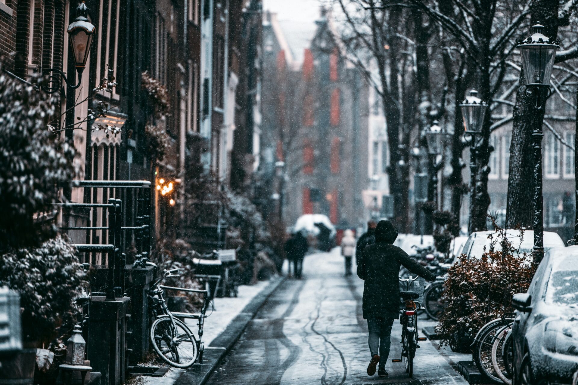 Amsterdam in winter