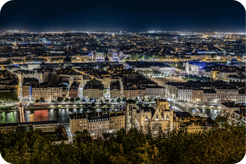Festival of Lights across Lyon