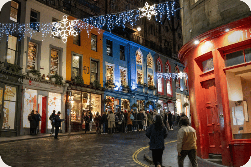 Edinburgh at Christmas